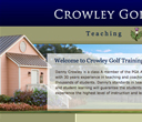 Crowley Golf Training Website